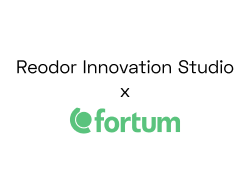 Reodor Innovation Studio x fortum logo